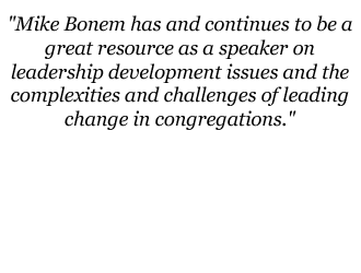 Mike Bonem Speaking Testimonials